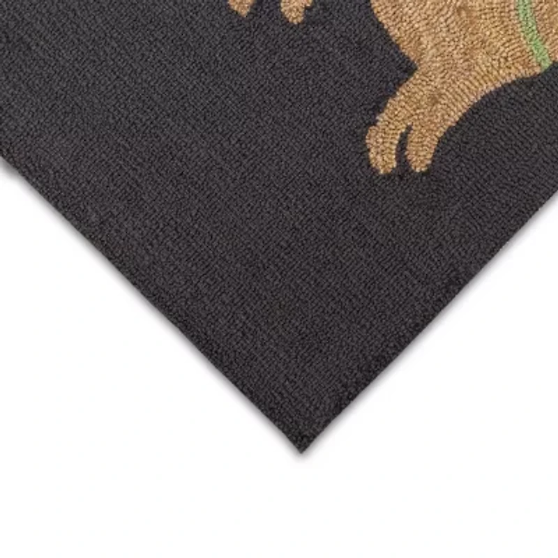 Liora Manne Frontporch Labs Hand Tufted Washable Indoor Outdoor Rectangular Accent Rug