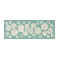 Liora Manne Frontporch Shell Toss Hand Tufted Washable Indoor Outdoor Rectangular Accent Rug
