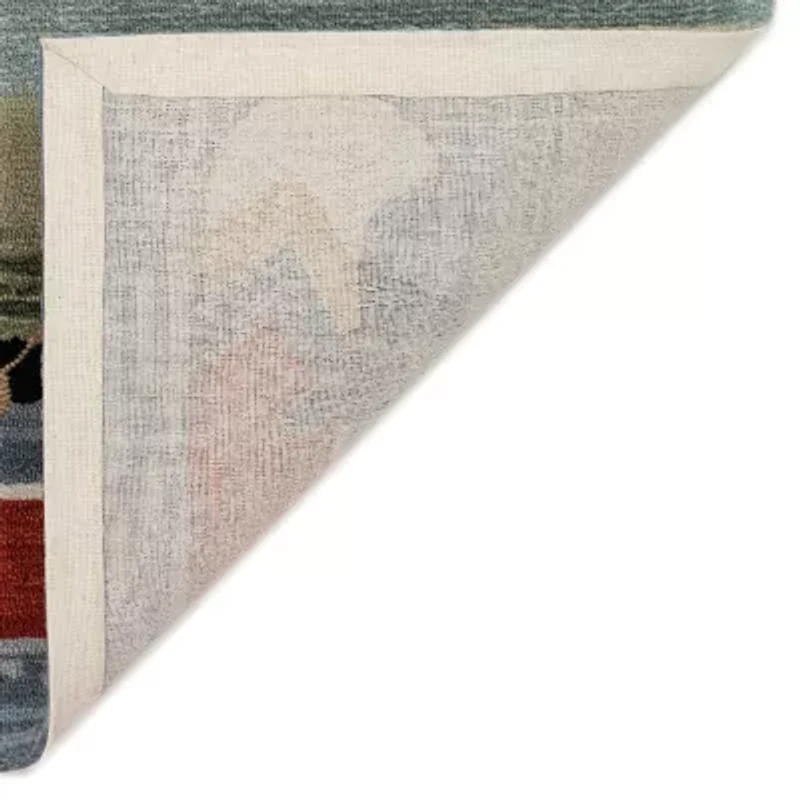 Liora Manne Frontporch Are We Bear Yet? Hand Tufted Washable Indoor Outdoor Rectangular Accent Rug
