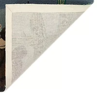 Liora Manne Frontporch Fishing Bears Hand Tufted Washable Indoor Outdoor Rectangular Accent Rug