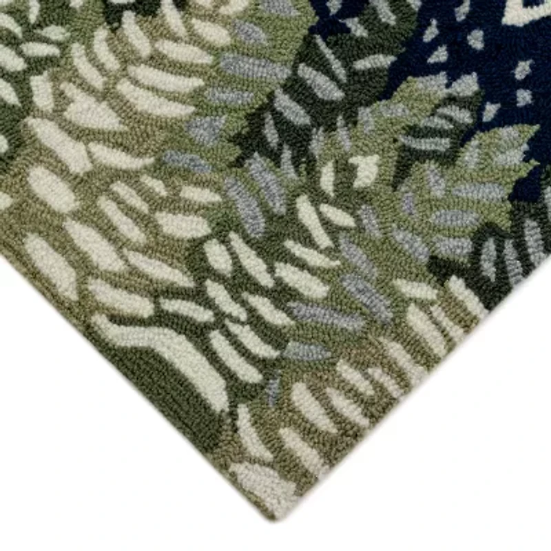 Liora Manne Frontporch Let It Snow Hand Tufted Washable Indoor Outdoor Rectangular Accent Rug