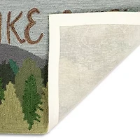 Liora Manne Frontporch Take A Hike Hand Tufted Washable Indoor Outdoor Rectangular Accent Rug