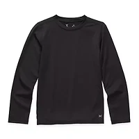 Xersion Little & Big Kid Boys Crew Neck Long Sleeve Active T-Shirt