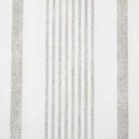 Linden Street Jameson Cotton Print Rod Pocket Sheer Single Curtain Panel