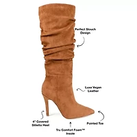 Journee Collection Womens Sarie Stiletto Heel Dress Boots