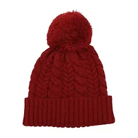 Frye and Co. Womens Pom Pom Beanie