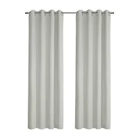 Thermaplus Navar Grommet Top Energy Saving 100% Blackout Single Curtain Panel