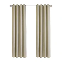 Newberry Grommet Top Energy Saving 100% Blackout Single Curtain Panel