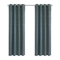 Portland Grommet Top Light-Filtering Single Curtain Panel