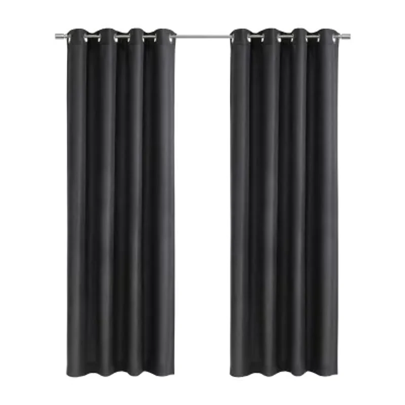 Habitat Abstract Grommet Top Light-Filtering Single Curtain Panel