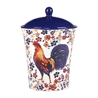 Certified International Morning Rooster 3-pc. Canister