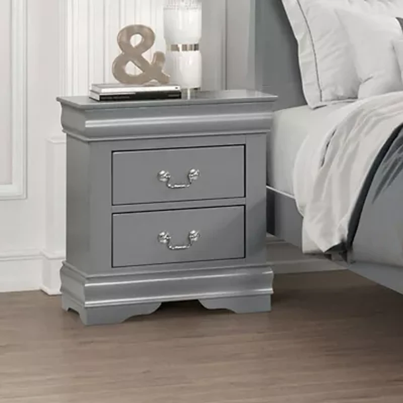 Burkhart 2-Drawer Nightstand