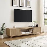 70" Reeded Fronts TV Stand