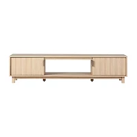 70" Reeded Fronts TV Stand
