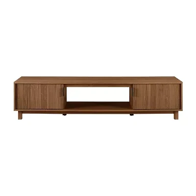 70" Reeded Fronts TV Stand