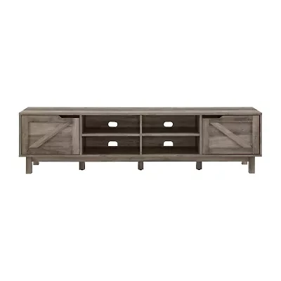 70" Barn Door TV Stand