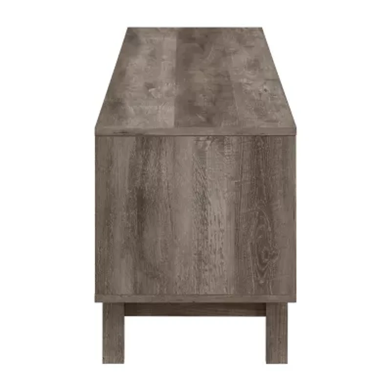 70" Barn Door TV Stand