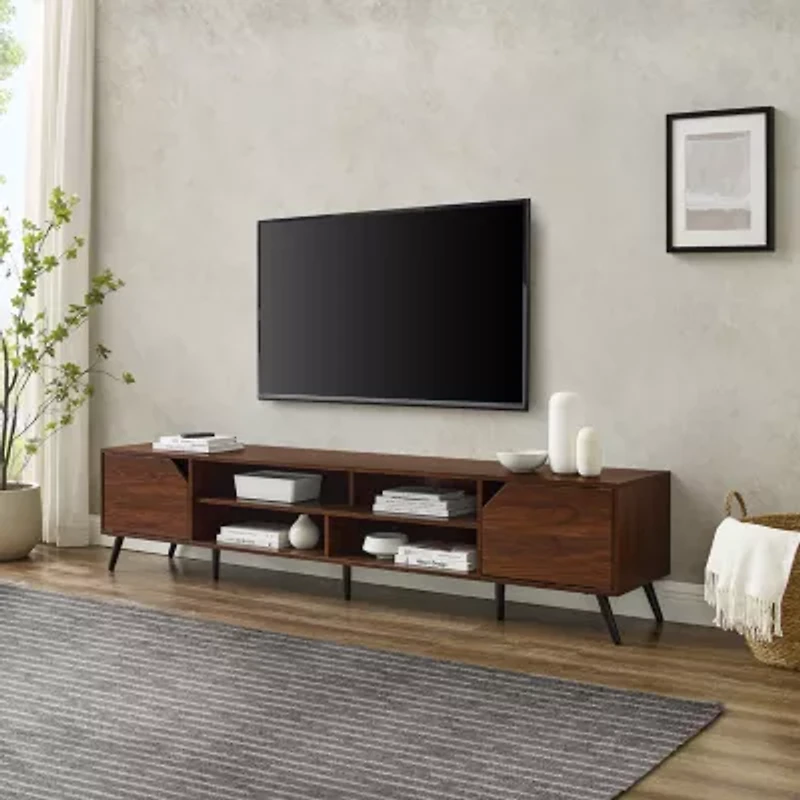 80" Modern Wood TV Stand