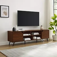 70" Modern Wood TV Stand