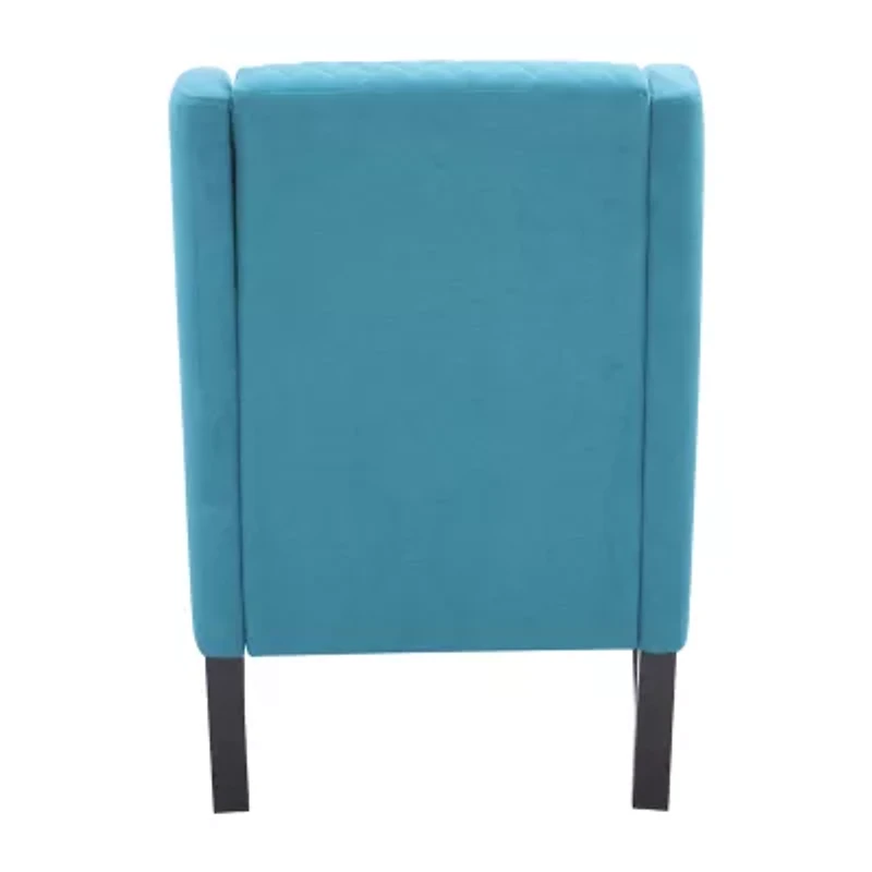 Leckie Upholstered Wingback Chair
