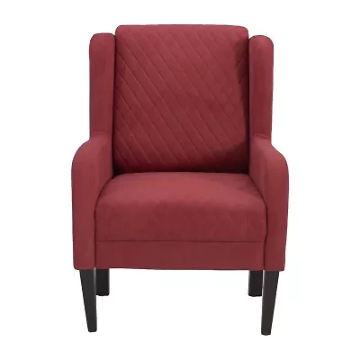 Leckie Upholstered Wingback Chair