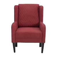 Leckie Upholstered Wingback Chair