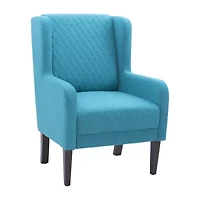 Leckie Upholstered Wingback Chair