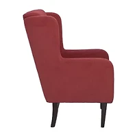 Leckie Upholstered Wingback Chair