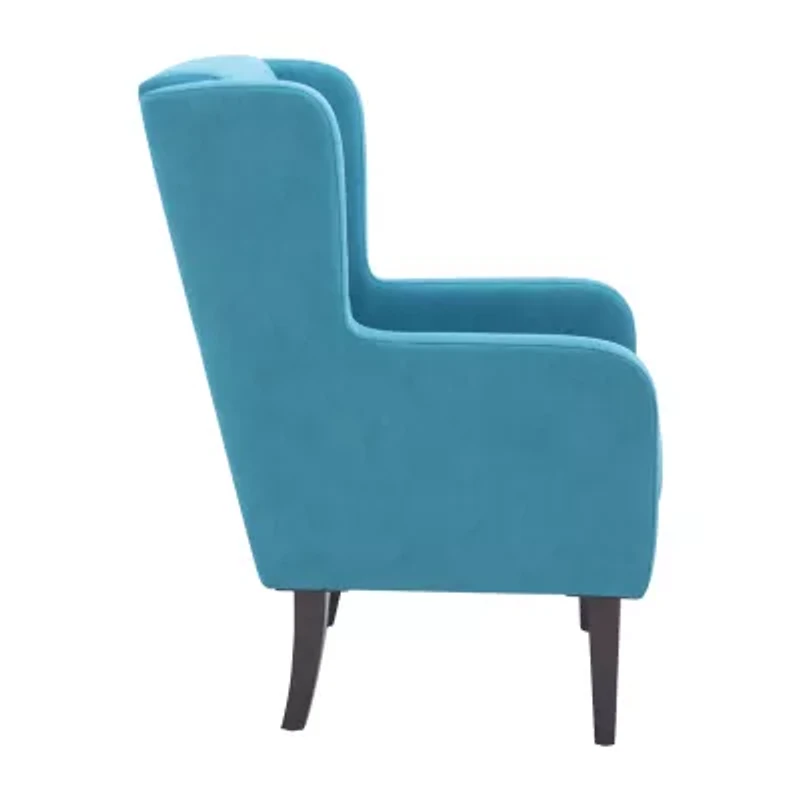 Leckie Upholstered Wingback Chair