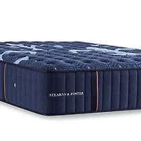 Stearns & Foster 14.5" Luxury Estate Extra Firm Tight Top- Mattress + Box Spring