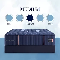 Stearns & Foster 14.5" Luxury Estate Medium Tight Top - Mattress + Box Spring