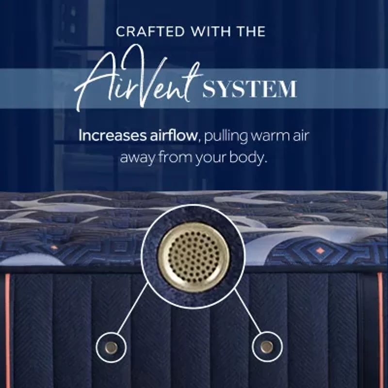 Stearns & Foster Luxury Estate 16" Soft Euro Pillow Top - Mattress + Box Spring