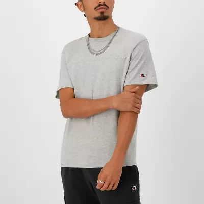 Champion Mens Crew Neck Short Sleeve Regular Fit Graphic T-Shirt