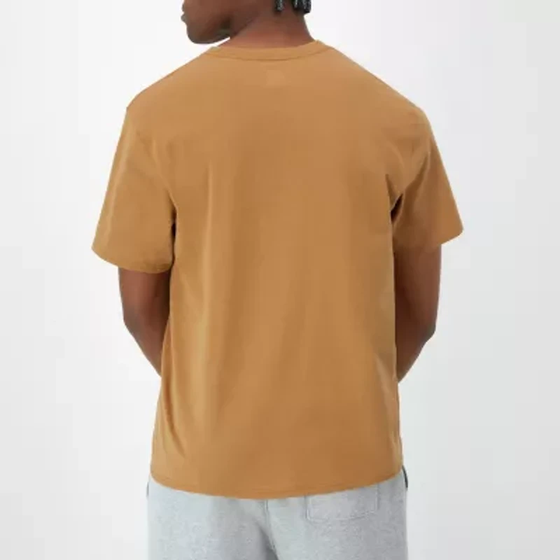 Champion Mens Crew Neck Short Sleeve Regular Fit Graphic T-Shirt