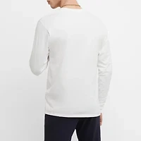 Champion Mens Crew Neck Long Sleeve Active T-Shirt