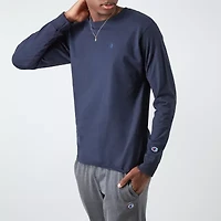 Champion Mens Crew Neck Long Sleeve Active T-Shirt