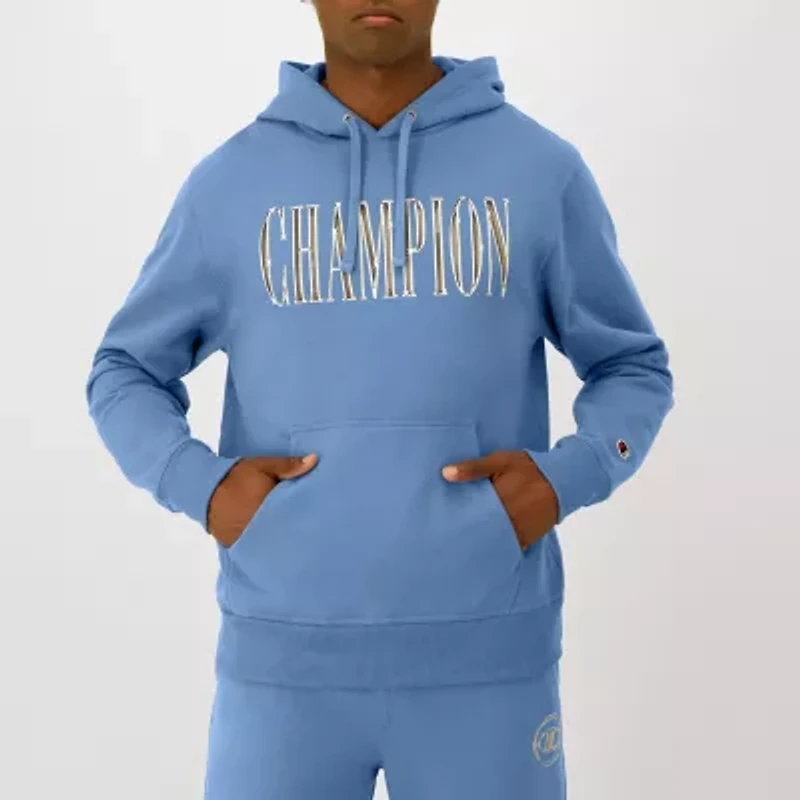Champion Powerblend Fleece Mens Long Sleeve Active Hoodie