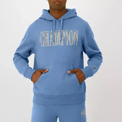 Champion Powerblend Fleece Mens Long Sleeve Active Hoodie