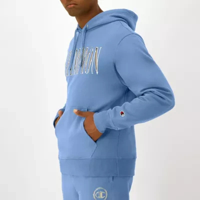 Champion Powerblend Fleece Mens Long Sleeve Active Hoodie