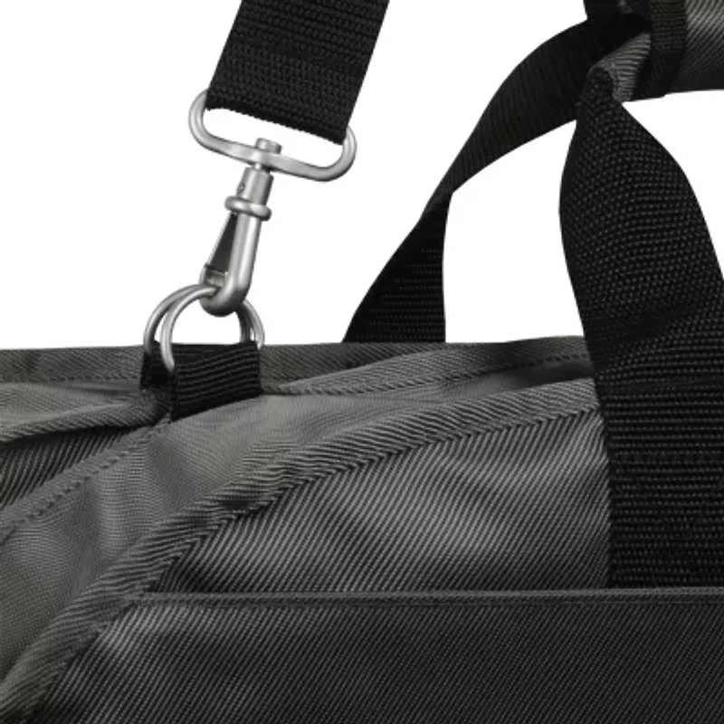 WallyBags 42" Premium Travel Garment Bag With Shoulder Strap, Two Large Pockets And Printed Lining