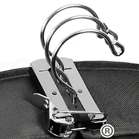 WallyBags 42" Premium Travel Garment Bag With Shoulder Strap, Two Large Pockets And Printed Lining