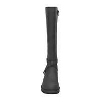 Easy Works By Street Womens Austyn Stacked Heel Riding Boots