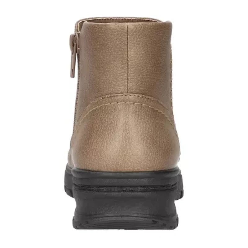 Easy Works By Street Womens Autumn Flat Heel Booties