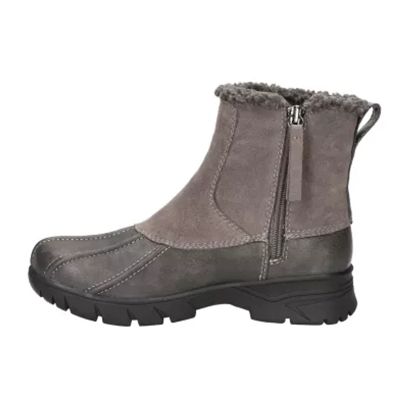 Easy Works By Street Womens Yuka Block Heel Booties