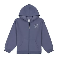 Roxy Big Kid Girls Long Sleeve Fleece Zipper Hoodie