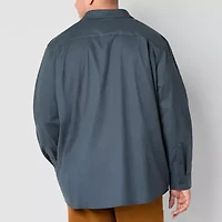 mutual weave Big and Tall Mens Regular Fit Long Sleeve Button-Down Oxford Shirt