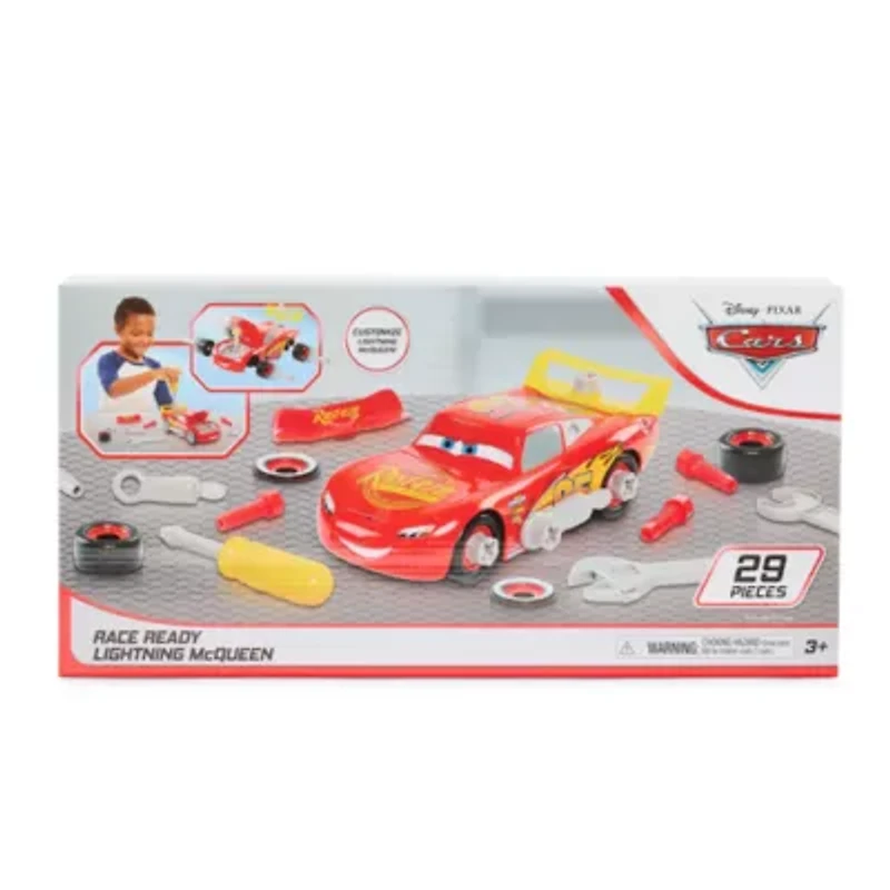 Disney Collection Just Play Lightning Mcqueen Tool Set 29-pc. Cars Toy Playset