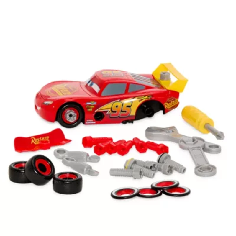 Disney Collection Just Play Lightning Mcqueen Tool Set 29-pc. Cars Toy Playset