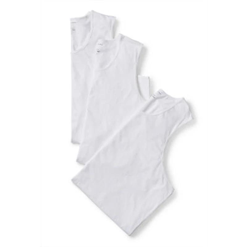 Shaquille O'Neal XLG Heiq Mens Crew Neck Sleeveless 3 Pack Big and Tall Tank