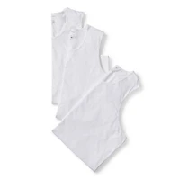 Shaquille O'Neal XLG Heiq Mens Crew Neck Sleeveless 3 Pack Big and Tall Tank